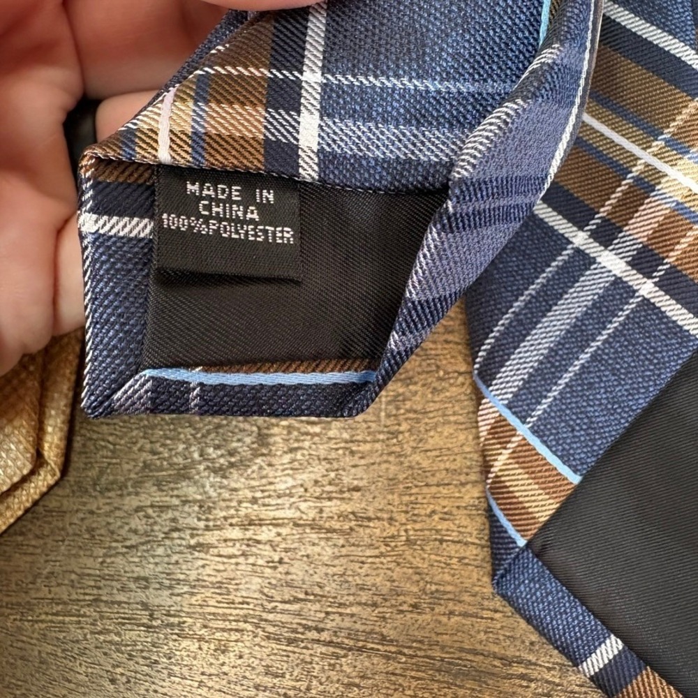 NWT‎ Bespoke Mens Tie PAIR OF 2 Workwear Business Formal - Picture 7 of 9